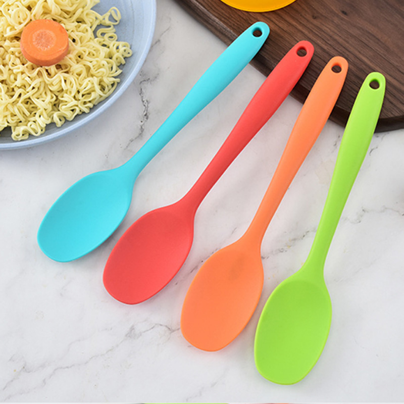 New Design Heat Resistant Silicone Cooking Spoon Silicone Spatula Utensils